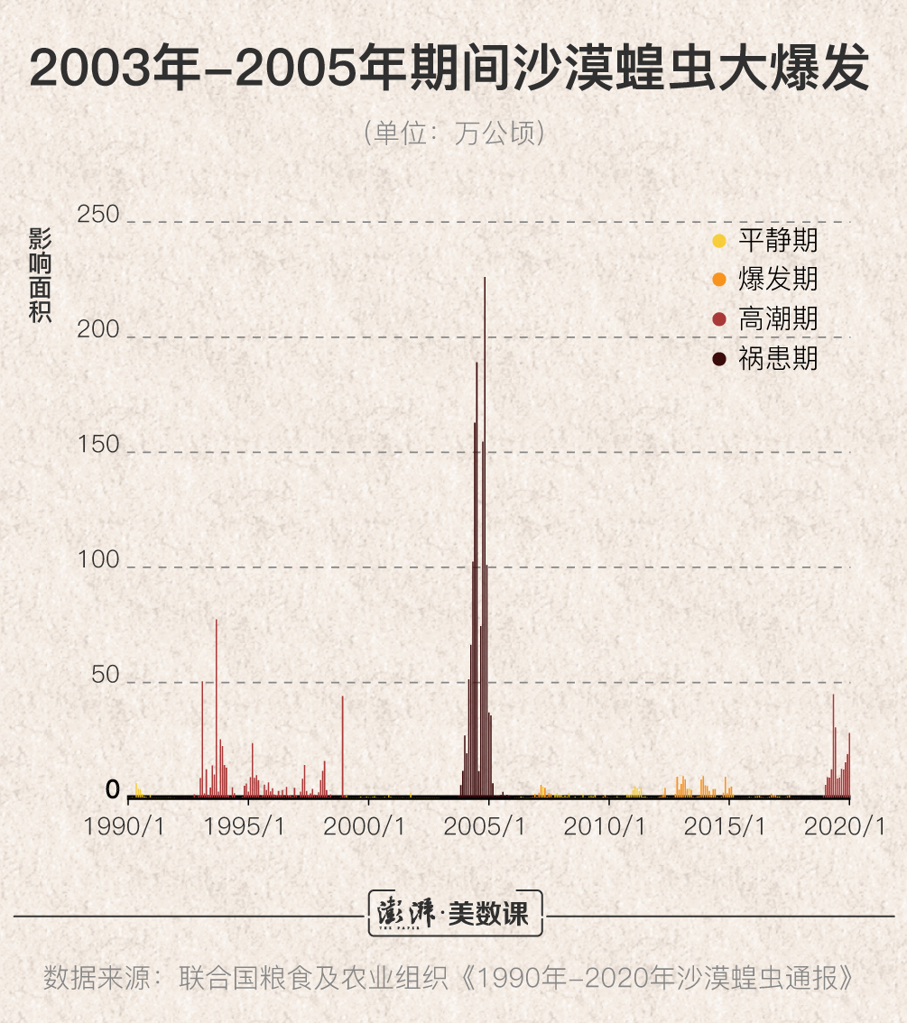 全球粮食安全面临严峻挑战，最新蝗灾数据揭示危机边缘