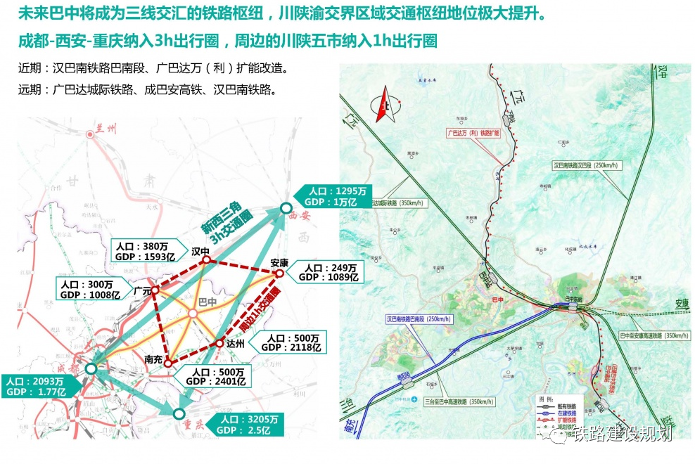 广巴铁路改造最新图示，揭示改造影响与发展前景